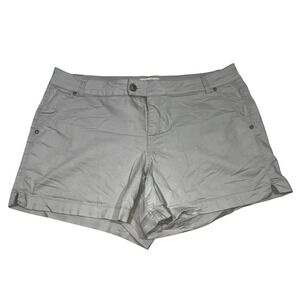 d.jeans New York Women's Gray Utility Shorts Size 20W